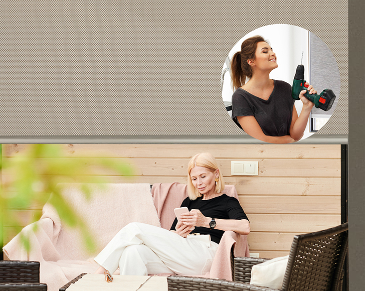 How to install Outdoor Blinds