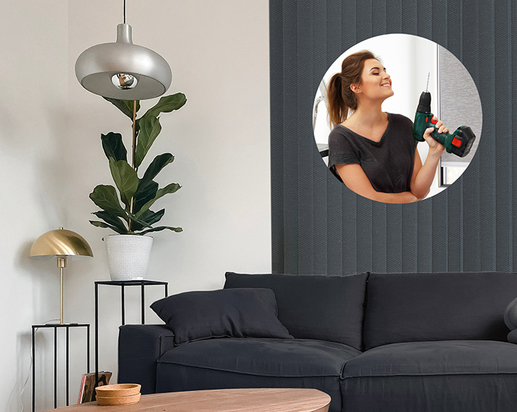 How to install Vertical Blinds