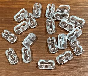 Clear chain jointers