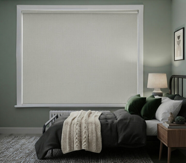 Lightguard 360 Blackout Roller Blinds - Remy White Dove nz