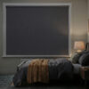 Lightguard 360 Blackout Roller Blinds - Soluna Callie Black Iron nz