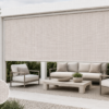 Linen Outdoor Blind Linen (beige) Outdoor Blind