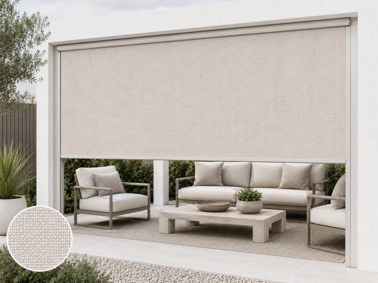 Linen (beige) Outdoor Blind