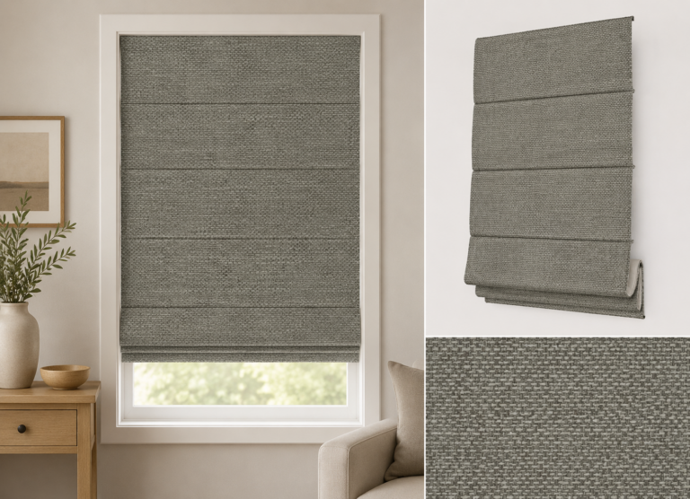 Silver Sage (green) Roman blinds nz