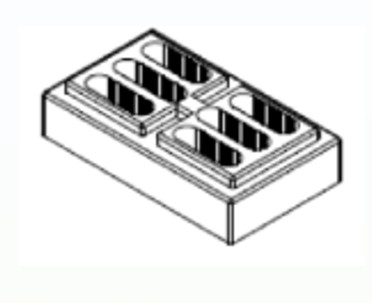Norman Spacer Blocks x 6