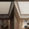 Skylight Blind Cotton Cloud Skylight Blinds Cotton Cloud nz