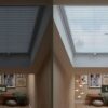 Skylight Blind French Silver