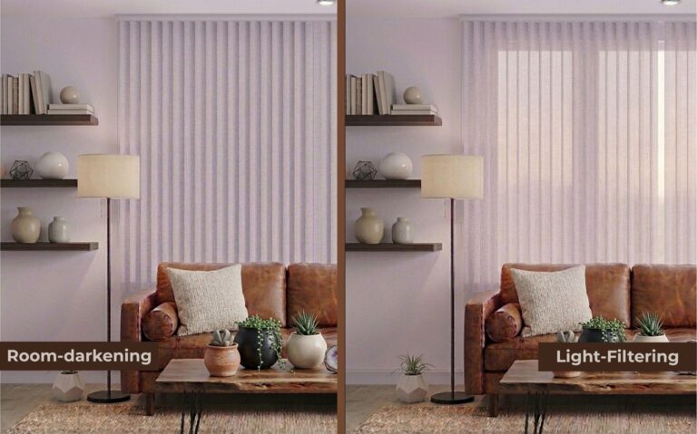 Vertical Blinds Orion Gray nz